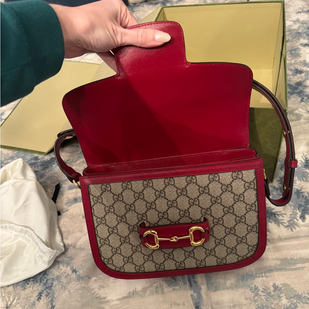 Gucci 1955 Horsebit Handbag - Picture 3 of 11